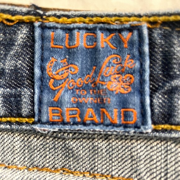 LUCKY BRAND Jeans Mens 33 Straight Leg - Picture 9 of 9